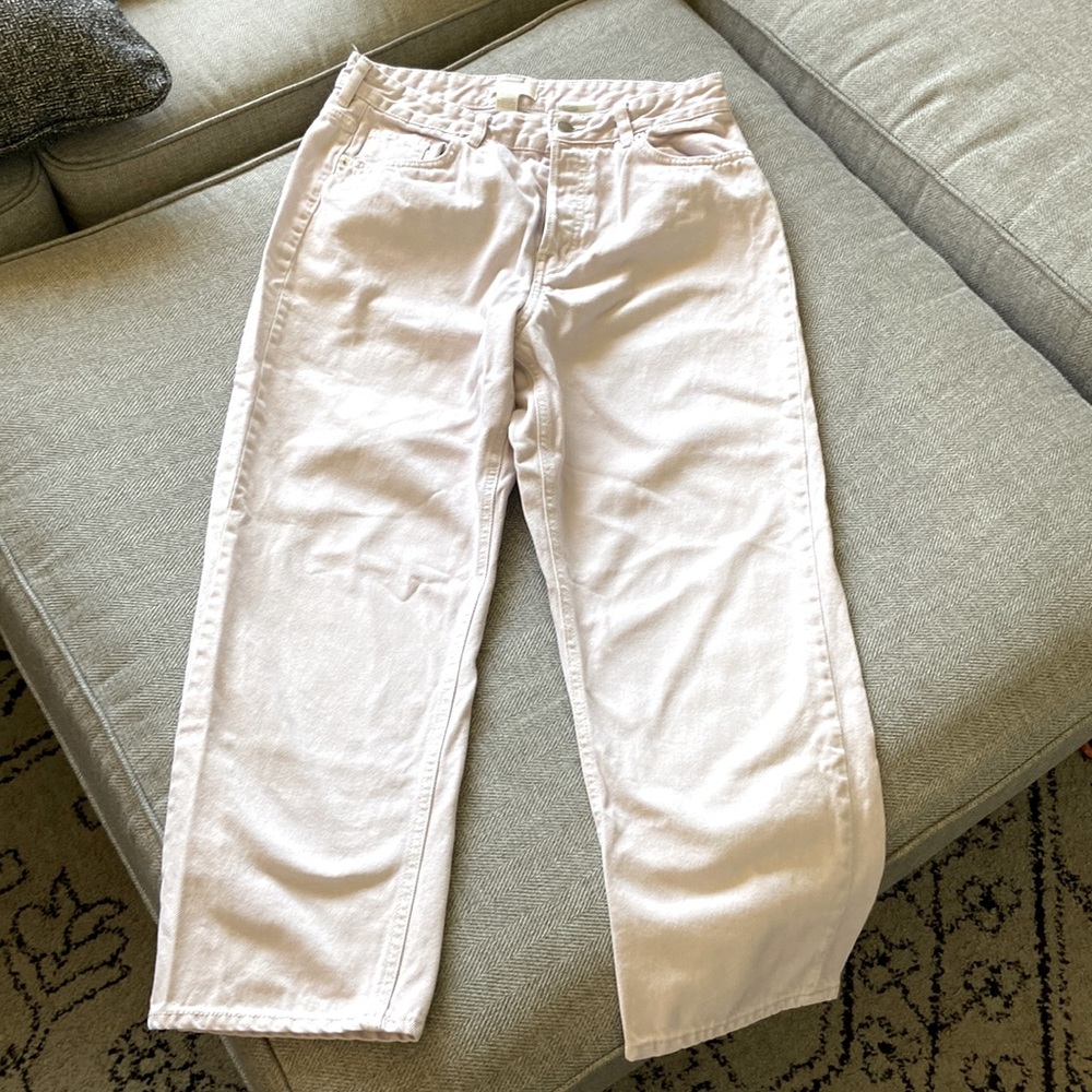 Light pink jeans